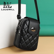 LouisWill Fashion Women Bag Vintage Handbags PU New Trendy Fashion Mini Bag Korean Style Ladies Shou