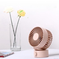 Macaron Fan Muji Same Style Silent Double-Leaf Mini USB Powered Desktop 13cm Small Fan Four Colors