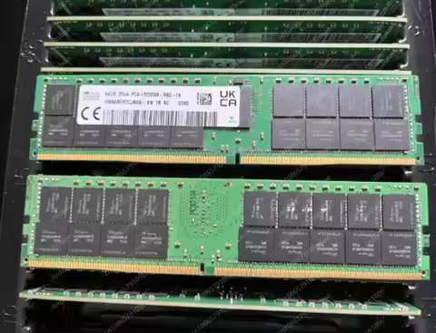 1 Pcs For RAM 64GB 64G HMAA8GR7CJR4N-XN DDR4 3200 ECC REG PC4-3200AA RDIMM Server Memory