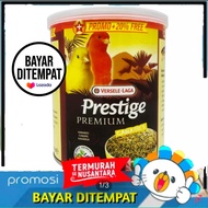 prestige premium canaries prestige kenari pakan burung  blackthroat mozambik sanger frinch red siskin bagus sehat bulu rapih gacor dor bunyi berkicau termurah murah meriah terlaris laris manis juara lomba gantangan kemasan kaleng sacset repack 2.2