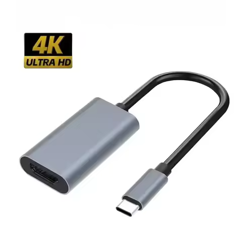 TYPE C to HDMI 4K Adapter Cable USB C USB3.1 Male to HDTV Female Converter Cable for Laptop Tablet T