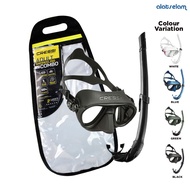 Freedive Combo Mask Calibro + Snorkel Corsica / Alat Snorkling Diving / Peralatan Selam / Mask Selam