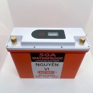 Bình pin lithium chống nước 12V - 50ah