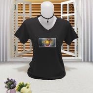 Yomi yomi women's one piece top, vneck neck