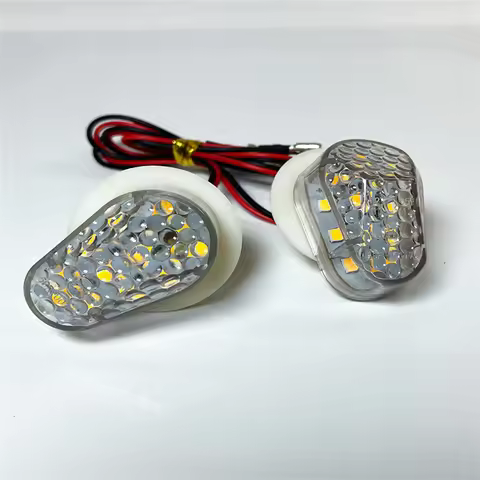 LED Indicator Flashing Photoflash Lights Bulb Motor ​Motorcycle Turn Signals For Yamaha YZF R1 R6 R6