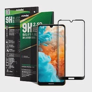 NISDA for 華為 HUAWEI Y6 Pro 2019 完美滿版玻璃保護貼-黑黑