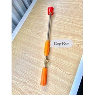 CẦN XỊT LOA ĐỎ REN BẰNG ĐỒNG CÓ THỂ ĐIỀU CHỈNH CHẾ ĐỘ PHUN 60cm - 90cm