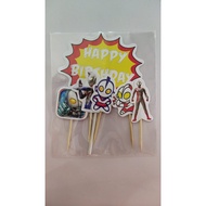 Toppe cake Ultramen Hiasan Cup Cake Blackpink Topper kue Karakter BTS