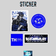 [4 pcs PACK] HINDIA SERIES PACK 3 STICKER | Waterproof laminated Vinyl | ArtiStick Merch
