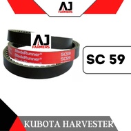 SC59 Travel Drive Belt DC70 Kubota Harvester