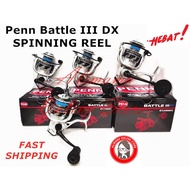 ORIGINAL Penn Battle III DX SPINNING REEL 2500DX 3000DX 4000DX 5000DX 6000DX