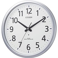 Clock CITIZEN Citizen Watch Radio Clock Waterproof Dustproof Spacey Aqua 493 Silver 8MY493-019【Direct From JAPAN】