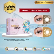 [EXP: 12/2025 . 6/2026]  iColoris Pictoris Monthly Color Lens (Honey Gray, Cocoa)