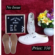 Preloved FILA Slip-On Shoes for Men K1504