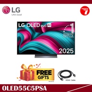 [ Delivered by Seller ] LG 55 inch LG OLED evo AI TV C5 144Hz Gaming Mode*Dolby Vision & HDR10 4K UH