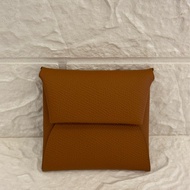 Hermes金棕色bastia零錢包👛