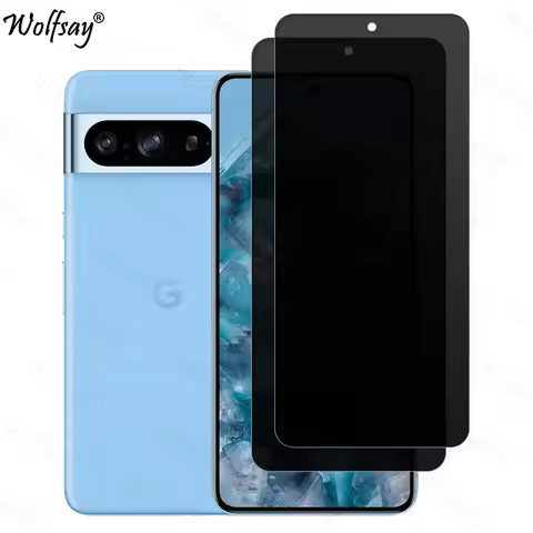Anti-Spy Tempered Glass For Google Pixel 8 Pro Privacy Screen Protector Google Pixel 8A 9 Pro Glass 