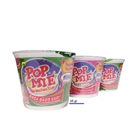 POP MIE Mi Instan Mini Baso Sapi, Ayam Bawang &amp; Soto Mie Cup 40gr - Soto Mie