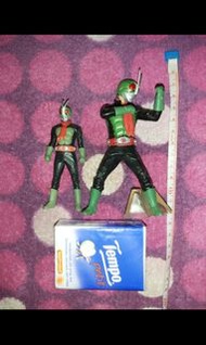 絕版罕有稀少品 日版 Kamen Rider 仮面 幪面超人 Masked Rider Bandai 12cm 9cm The First Two 2號 2号 起手式 企pose Collection