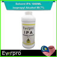 Solvent IPA 1000ML Isopropyl Alcohol 99.7% Rubbing Alcohol