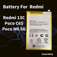 Battery Compatible For Redmi 13C / POCO C65 / POCO M6 5G 23128PC33I 23100RN82L 23106RN0DA Bateri BN5