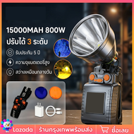 ไฟฉายเครื่องบิน ไฟฉาย M19 ไฟฉายคาดหัวLED ไฟเครื่องบิน m77 ไฟฉายไฟหน้า LED สีเหลือง สีขาว สีฟ้า3สีสาม