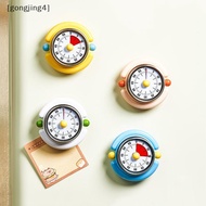 gongjing4 Elegant Vintage Kitchen Timer With Magnetic Attachment - 60-Minute Countdown & Audible Ala