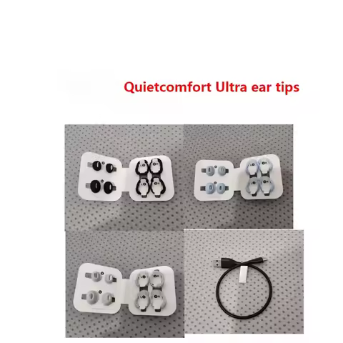 Original ear tips for Bose Quietcomfort Ultra earphone, QC Ultra replacement spare ear buds silicone
