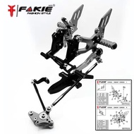 เกียร์โยง ทรงสปร์อต ตั้งระดับเท้าได้ ใส่ร่วมกับQuick Shifter (ควิกชิฟเตอร์)ได้ CNC อลูมิเนียม ตรงรุ่
