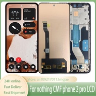 6.77" Original AMOLED For Nothing CMF Phone 2pro A001 LCD Display Touch Screen with Frame Digitizer 