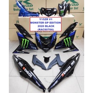 COVER SET YAMAHA Y15ZR YAMAHA ORIGINAL RAPIDO  V1 V2 Monster GP Edition 2020 Black ACCESSORIES MOTOR YSUKU Y15 PCO SYM