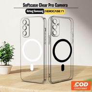 Softcase Airbag Clear Case Clear ABS-01 Samsung S23 FE A54 A13 A14 A15 A22 A25 A32 A05S MAGSAFE