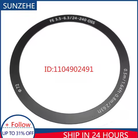 New for Sony FE 24-240mm F/3.5-6.3 OSS 24-240 mm SEL24240 Name Plate Front Lens Pressure Parameters 