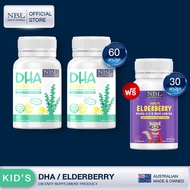 NBL DHA Algae Oil from Algae Oil 470 mg (30 Capsules) (ซื้อ 2 เลือกฟรี 1กระปุก)