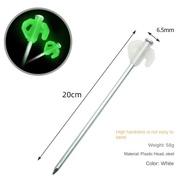 Ground Nail Camping Tent Pegs Canopy Ground Pegs Camping Glow-in-the-Dark Ground Pegs 20cm Camp Peg 