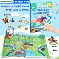 【READY STOCK】Interactive sound toys,14 real life topics,over 260 words,6 songs,let's learn english,t