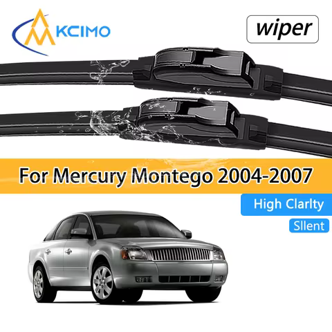 For Mercury Montego 2004-2007 Cars Premium Front Windscreen Wiper Blades Quiet Durable All-Weather A