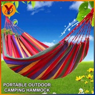 C8f Portable Camping Cotton Rope Outdoor Hammock Duyan