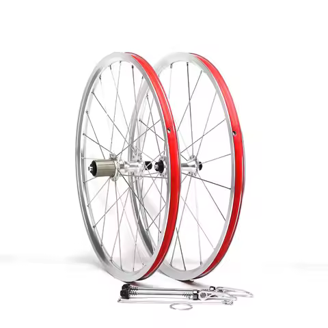 16 20 24 Holes Bike Wheel Aluminum Alloy 20 Inch Foldable Bike BMX Wheel Hub Spoke Bicycle Part