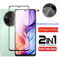 Protective Glass For ZTE Blade V70 Max Design 5G 2025 Tempered Film For ZTEBladeV70 BladeV70 V70Max 