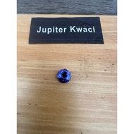 M5 titanium nut, 8 thread titanium nut