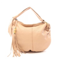 【二手】Gucci 竹節 Hobo 單肩包 232930 米色皮革流蘇單肩包 女士二手 B