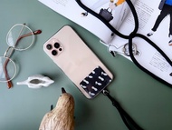 鞋頭智能手機背帶/黑色