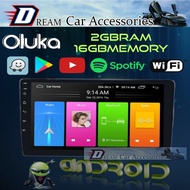 2ram16memory Lastest version Car Android Player Monitor 9/10inch High Quality Perodua Proton Nissan 