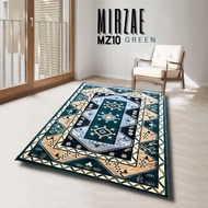 Mirzae CARPET 100 X 150 CM MZ10 GREEN, BEAUTIFUL MOTIF CARPET, CARPET CARPET CARPET
