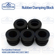 VICTOPEAK Rubber Damping Block Shock Absorber for 45CC 52CC 58CC Gasoline Chainsaw 4500 5200 5800