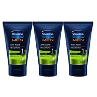 วาสลีน เมน แอนตี้ แอ็คเน่ โฟม 50 ก. x 3 VASELINE Men Anti Acne Foam 50 g x 3