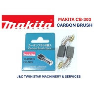 MAKITA CB-303 CARBON BRUSH (4100NH, 5806B, GA5010, JR3050T, M5801) 191963*2 >> 194996-6
