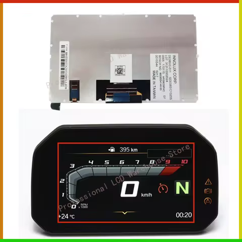 6.5 Inch LCD Display Screen DE065IC-011 For BMW-C400X GT F7500GS F850GS F900XR S1000RR R1250GS Repla