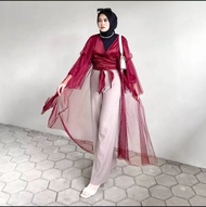 ONE SET INNER WRAP DAN LONG OUTER TILE DOT